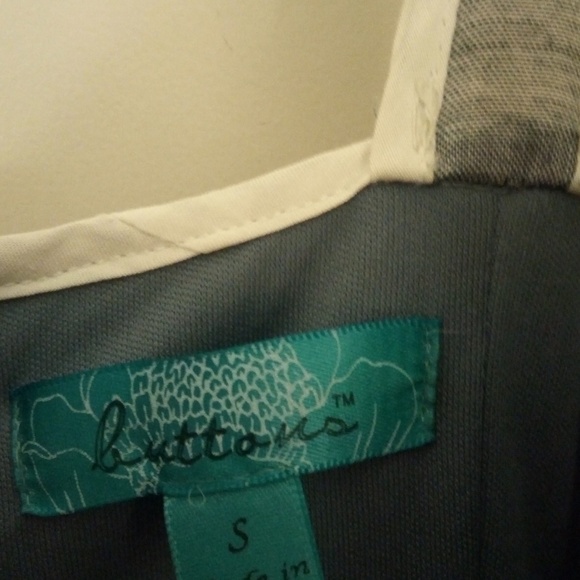 Francesca's Collection Buttons Chambray dress - Picture 3 of 5